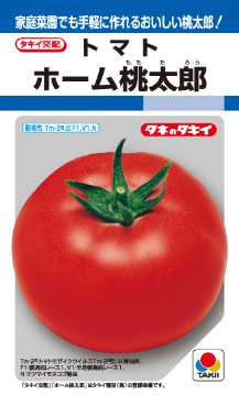 【タキイ種苗】 大玉トマト ホーム桃太郎 45粒 野菜タネ 種 家庭菜園